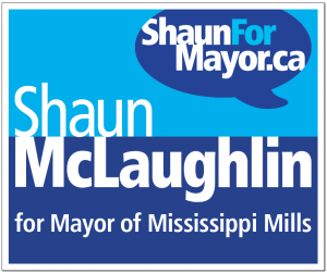 ShaunForMayor.ca sign